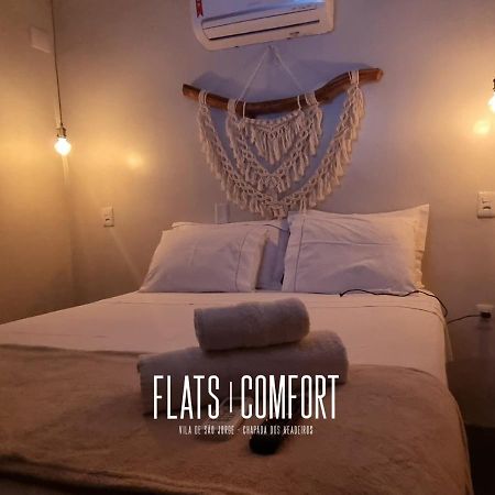 Novidade Flats Comfort Na Vila De Sao Jorge - Chapada Dos Veadeiros Hotel Exterior photo