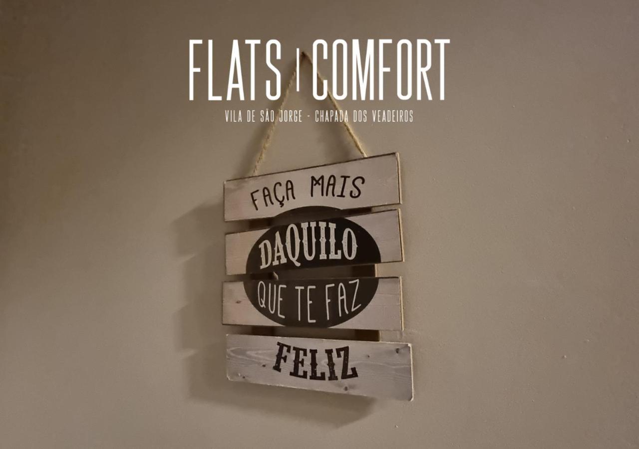 Novidade Flats Comfort Na Vila De Sao Jorge - Chapada Dos Veadeiros Hotel Exterior photo