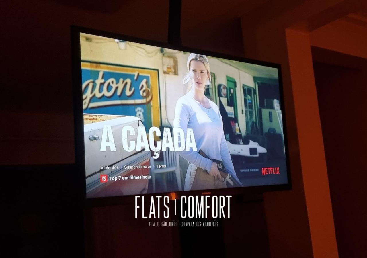 Novidade Flats Comfort Na Vila De Sao Jorge - Chapada Dos Veadeiros Hotel Exterior photo